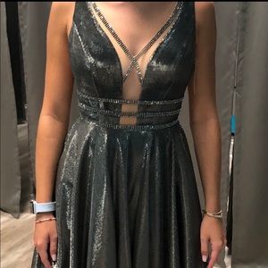 jovani short prom dress